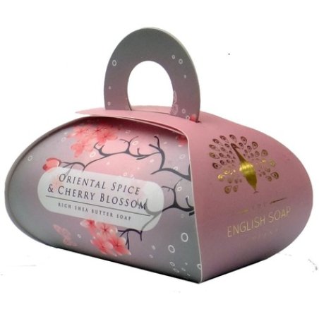 Oriental Spice & Cherry Blossom Luxurious Gift Soap Large Bathsoap Cherry Floral
