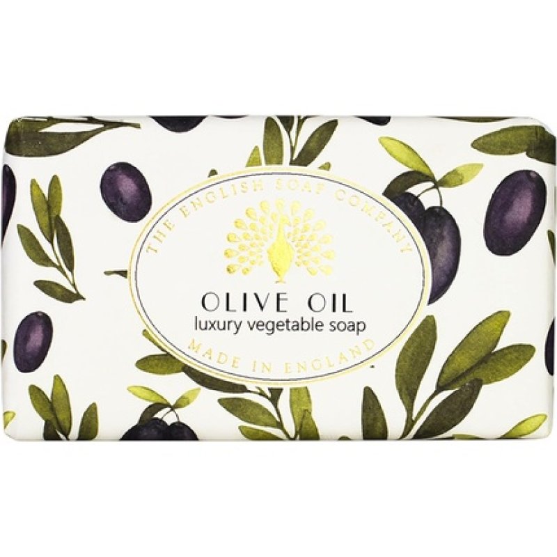 The English Soap Company Vintage Wrapped Olive Oil Shea Butter Soap Bar 190g