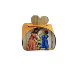 The English Soap Luxury Gift Wrapped Guest Soap Merry Christmas Victorian