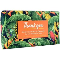 The English Soap Company Zesty Lemon & Orange Thank You Soap Bar 190g