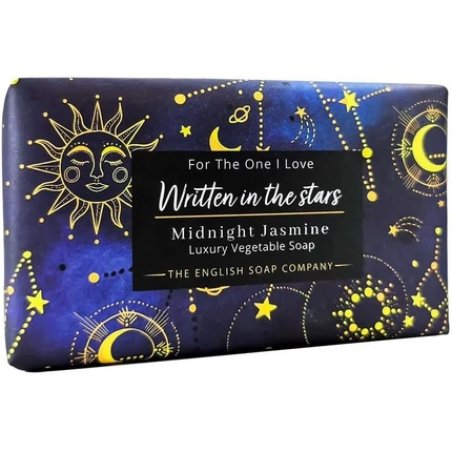 The English Soap Company Midnight Jasmine Soap Bar 190g