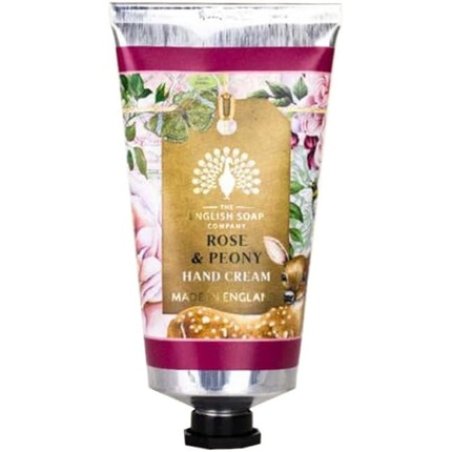 The English Soap Company Anniversary Hand Cream Luxury Rose Hand Cream Moisturising Hand Cream for Men and Women Rose