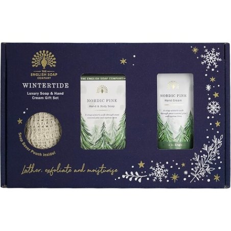 Wintertide Nordic Pine Luxury Soap & Hand Cream Hand Care Gift Set
