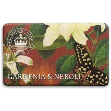 Kew Gardens Gardenia and Neroli Luxury Soap Vegan Body Soap Bar 240g