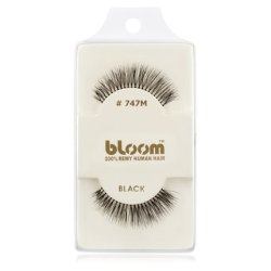 Bloom Natural False Eyelashes in Black 1 cm