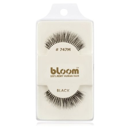 Bloom Natural False Eyelashes in Black 1 cm