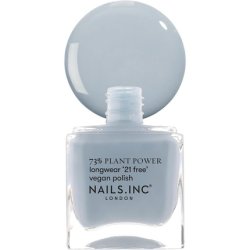 Nails.INC 73% Plant Power Nail Polish Fresh Air Don't Care Grey 14ml