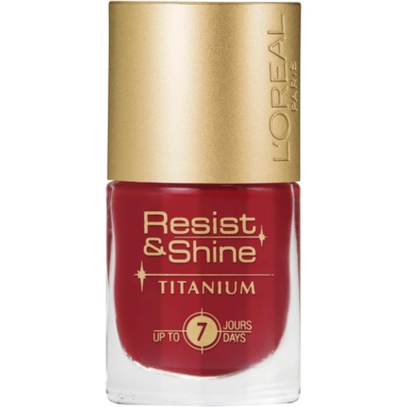 L'Oréal Paris Resist & Shine Titanium Nail Polish 500