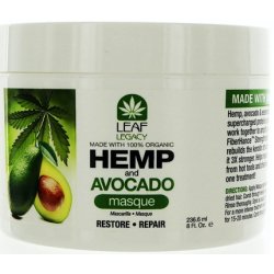 Fantasia Hemp and Avocado Oil Hair Mask for Restore and Repair 8 Oz - 236ml