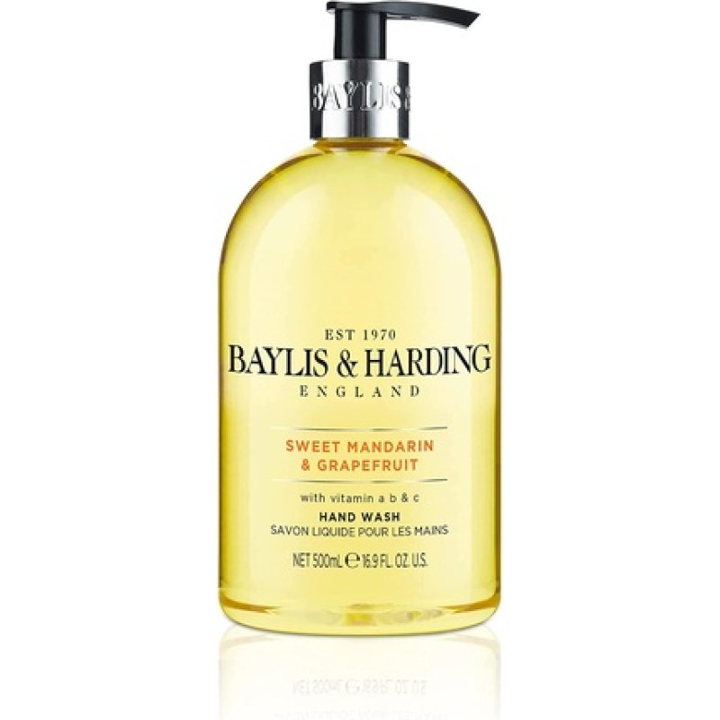 Baylis & Harding Sweet Mandarin & Grapefruit Hand Wash and Lotion Set - Vegan Friendly