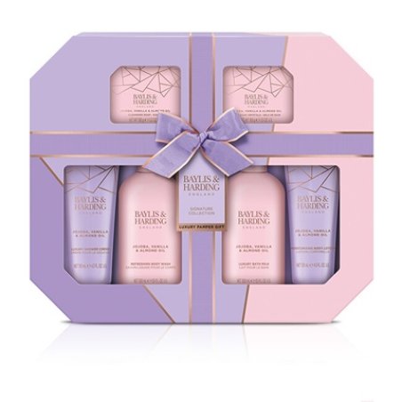 Baylis & Harding Jojoba Vanilla Body Care Gift Set 6 Pieces
