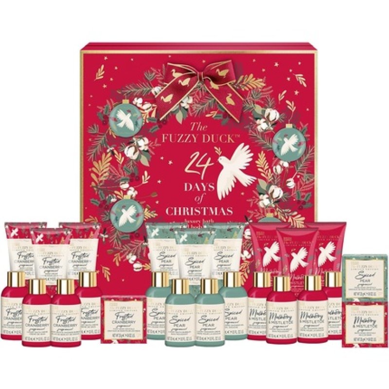 Baylis & Harding The Fuzzy Duck Winter Wonderland Luxury 24 Days of Christmas Gift Set Vegan Friendly