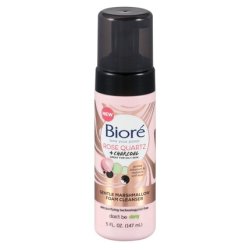 Biore Rose Quartz Charcoal Gentle Marshmallow Cleanser 5oz 147ml