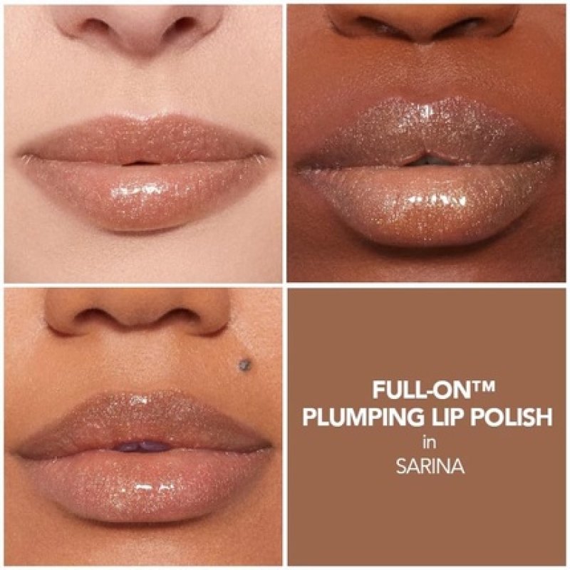 Buxom Full-On Plumping Lip Polish Tinted Lip Plumper Gloss Plumping Formula