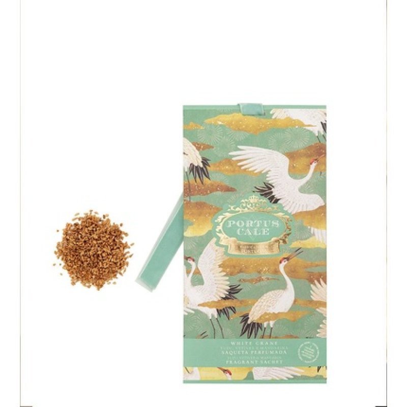 Portus Cale Scented Sachet White Crane - A Delightful Fragrance Experience