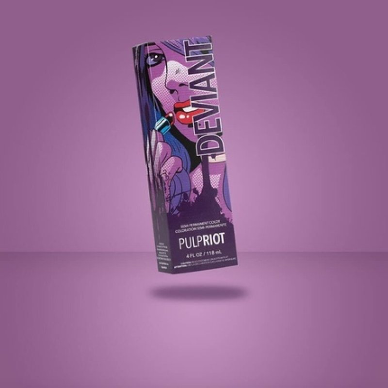 Pulp Riot Semi-Permanent Deviant Plum Hair Coloring