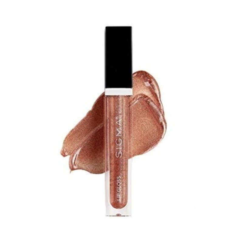 Sigma Beauty Moisturizing Smooth Tinted Lip Gloss Shimmer - Earthy Rose