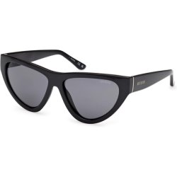 Guess Women GU0015201A57 Sunglasses Glossy Black 57mm