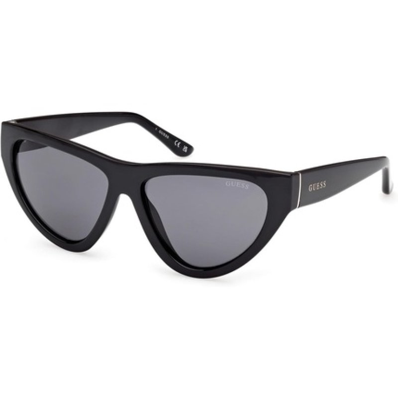 Guess Women GU0015201A57 Sunglasses Glossy Black 57mm