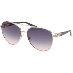 Guess Women GU0015828W61 Sunglasses Shiny Rose Gold 61