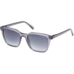Guess Men GU0017020W53 Sunglasses Glossy Grey 53
