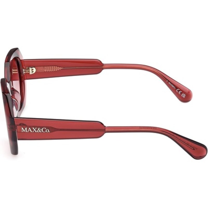 Max & Co Mo0115 69T Shiny Bordeaux Women's Sunglasses 51/22/140
