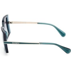 Max & Co Mo0120 96b Shiny Dark Green Women's Sunglasses 53/18/140