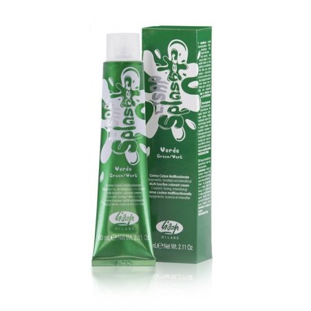 Lisap Splasher couleur de cheveux Vert 60 ml