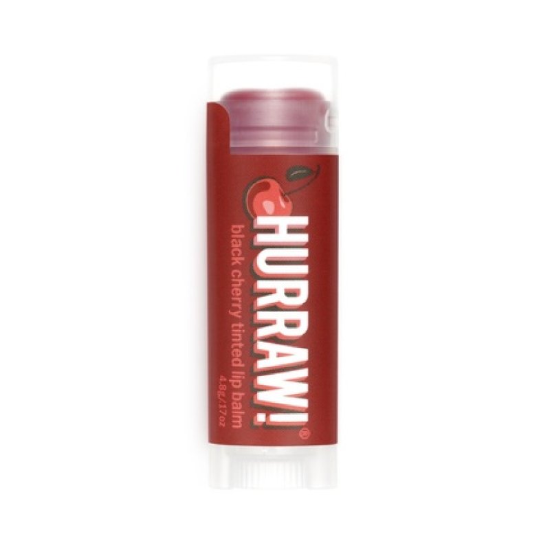 Hurraw Hurraw - Raw Lip Balm - Slightly Colored Cherry - Organic And Vegan - 4 Grams