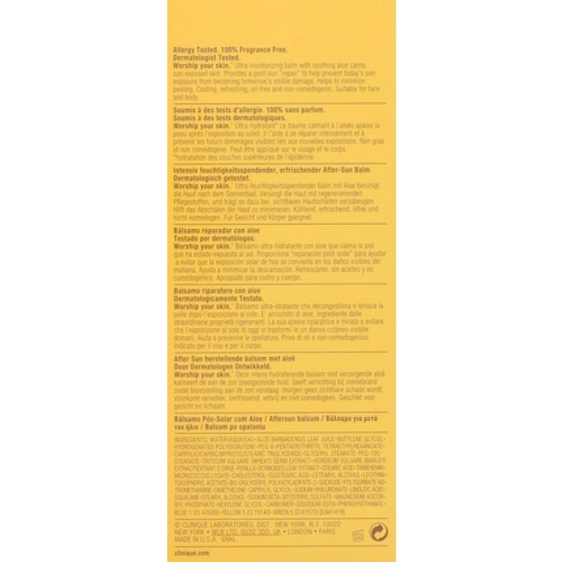 Clinique After Sun 150ml