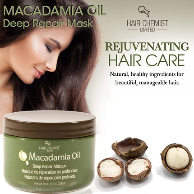 Hair Chemist Macadamia Oil Deep Repair Masque 8 Oz