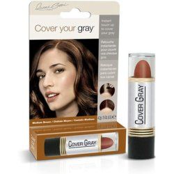 Cover Your Gray Hair Color Touch Up Stick Medium Brown