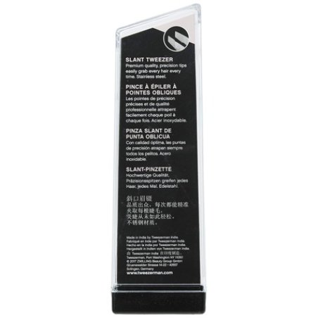 Tweezerman Professional Stainless Steel Award Winning Slant Tweezer Geranium