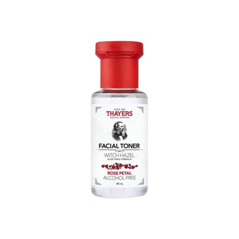 THAYERS Alcohol-Free Witch Hazel Facial Toner with Aloe Vera and Rose Petal 3 fl oz