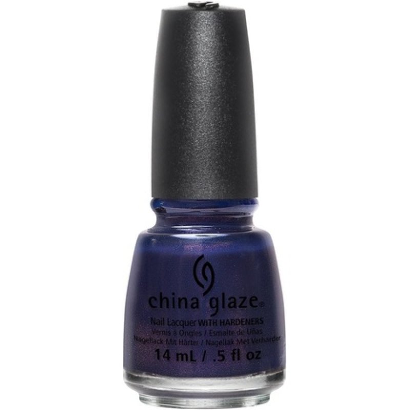 China Glaze Nail Polish Sleeping Under The Stars 14ml Dark Midnight Shimmer