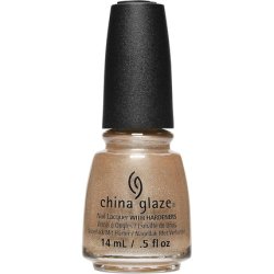 China Glaze Nail Lacquer with Hardeners 14ml Girl On The Glo
