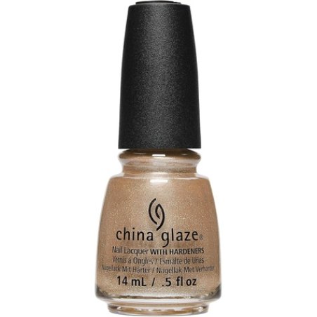 China Glaze Nail Lacquer with Hardeners 14ml Girl On The Glo