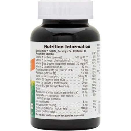 Nature's Plus Source of Life Animal Parade Multivitamin Mixed Flavor 90 Chewable Tablets