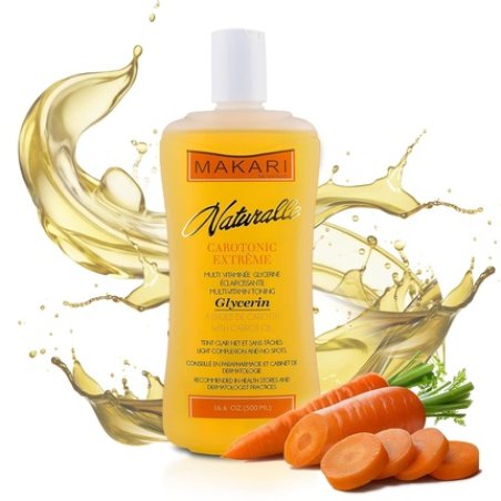 Makari Naturalle Carotonic Extreme Body Glycerin 16.6 Oz - Helps Brighten Skin