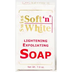 Swiss Soft N White Lightening Exfoliating Soap