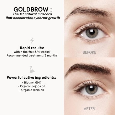 Rosegold Goldbrow Booster Mascara for Thicker Elongated Eyebrows