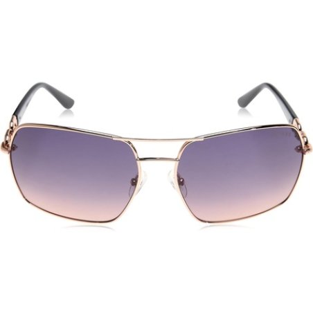Guess Women GU0015928B63 Sunglasses Shiny Rose Gold 63mm