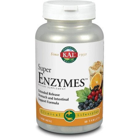 Super Enzymes 60 Tablets KAL