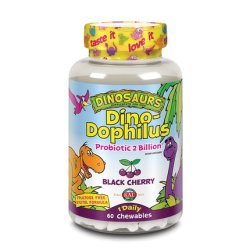 Kal Dinodophiles 60 Dinosaurios Masticables Cereza