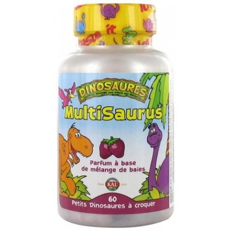 Kal Multisaurus Dinosaurs 60 Tablets