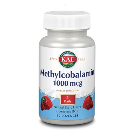Kal Methylcobalamin 1000Mcg 60 Comp Sublingual Fresa