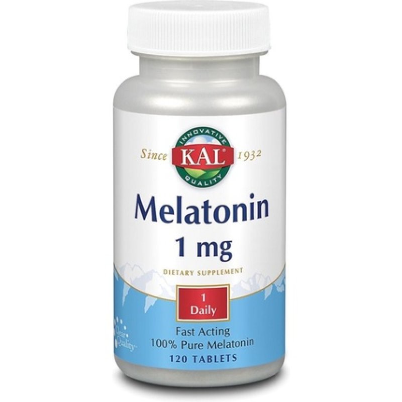 Kal Melatonin 1 Mg 120 Comp