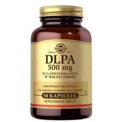 Solgar Dlpa 500mg 50 Capsules - Advanced Pain Management Formula