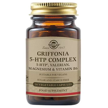 Solgar Griffonia 5-Htp Complex Dietary Supplement - 30 Capsules