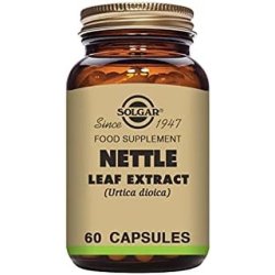 Solgar Nettle Leaf Extract Vegetable Capsules - Rich in Antioxidants - Vegan and Kosher